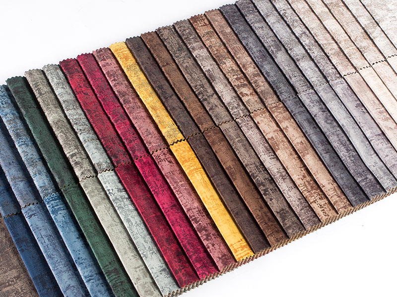 Fabraic veilbhit lannaithe ardcháilíochta, foirfe do upholstery agus decor baile