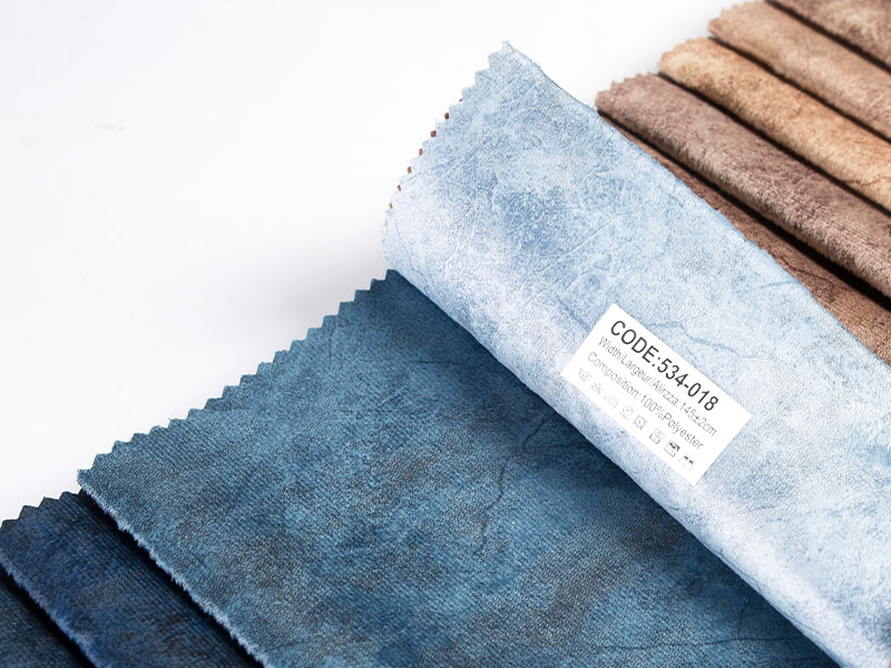 Fabraic veilbhit lannaithe daite luxurious, dathanna bog agus durable, éagsúla