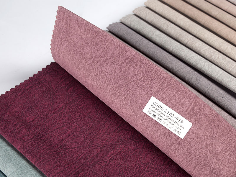 Fabraic Laminate Velvet Clóbhuailte Durable: Áilleacht fhadtéarmach d’iarratais éagsúla
