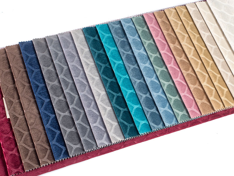 Fabraic veilbhit cabhraithe daite ardcháilíochta le haghaidh decor baile