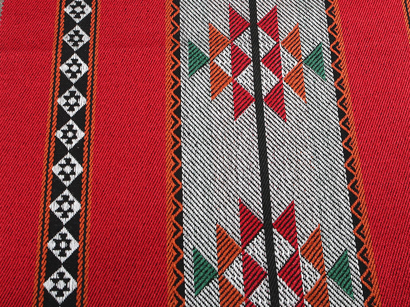 Fabraic Puball Stripe Fite Dath Cniotáilte Buailte