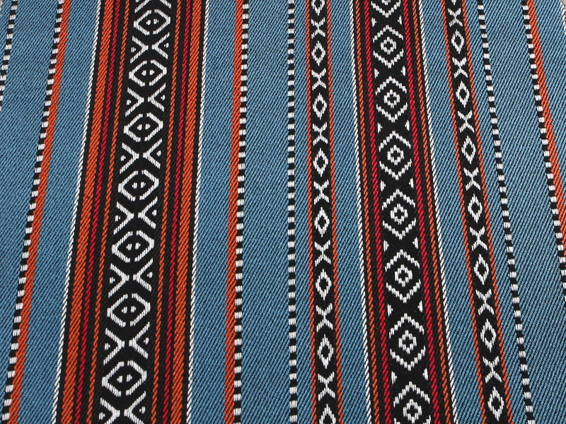 Uiscedhíonach Durable 100% Fabraic Stripe Fite Dath Poileistir 100%