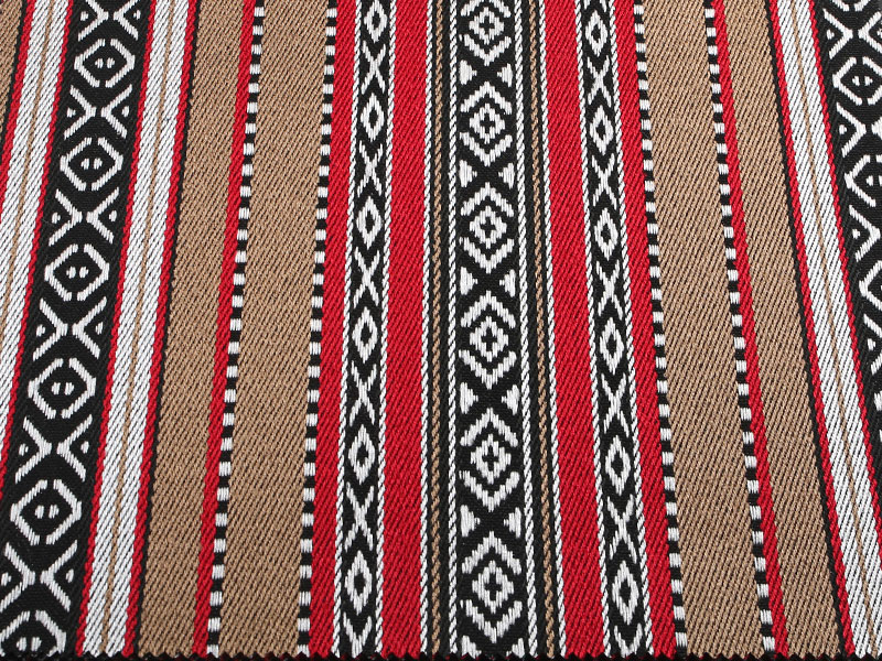 Uiscedhíonach Durable 100% Fabraic Stripe Fite Dath Poileistir 100%