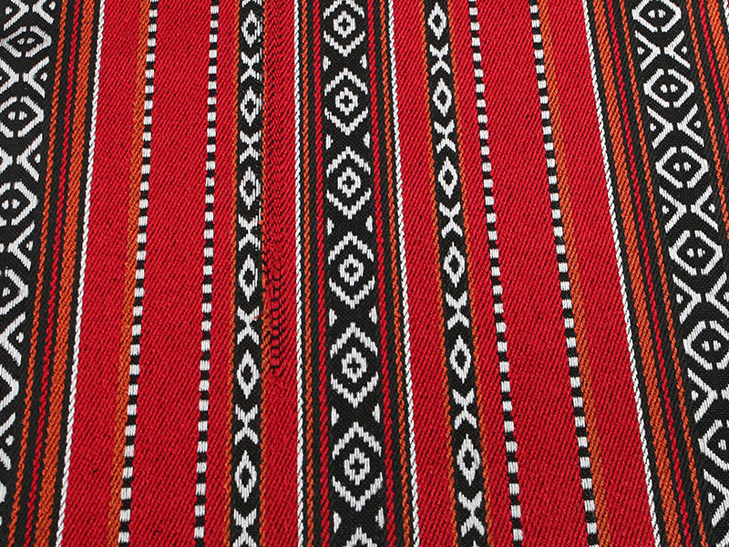 Uiscedhíonach Durable 100% Fabraic Stripe Fite Dath Poileistir 100%