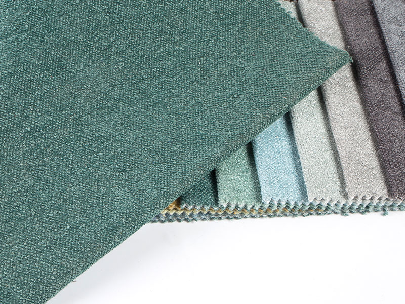 Fabraic Chenille plain ardcháilíochta le haghaidh decor baile agus upholstery