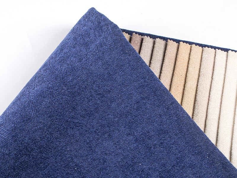 Fabraic chenille plain durable agus ildánach le haghaidh upholstery, maisiúcháin agus DIY