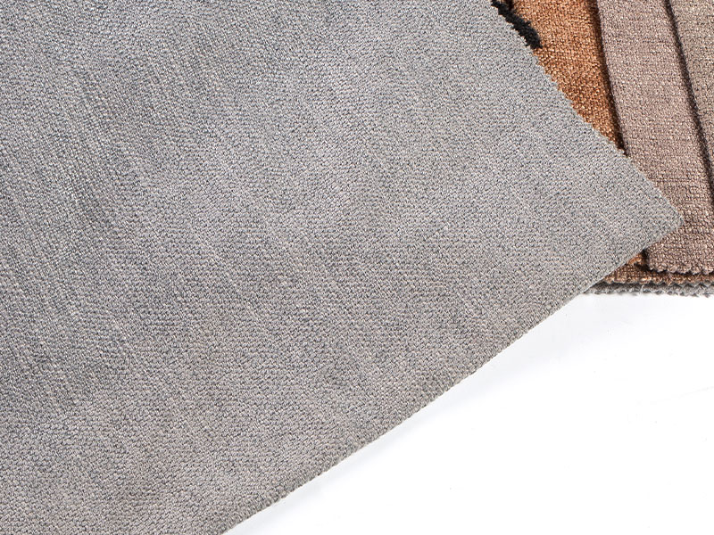 Fabraic chenille plain bog agus sómhar le haghaidh clúdaigh agus caith tolg