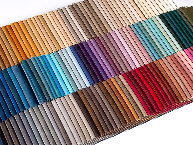 Warp Warp Dyed / Laminated Knit Holland Velvet Fabraic MDN269