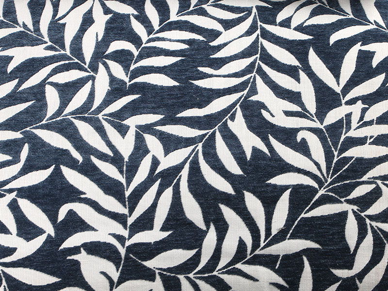 Patrún Floral Jacquard Chenille Cuirtín Tolg Fabraic Upholstery Mdn975