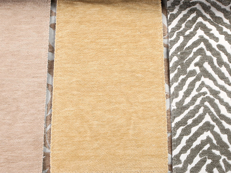 Patrún Floral Jacquard Chenille Cuirtín Tolg Fabraic Upholstery Mdn975
